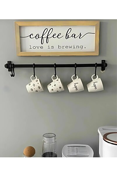 Wooden Factory Coffee Bar Kahve Köşesi ve Duvar Askılığı