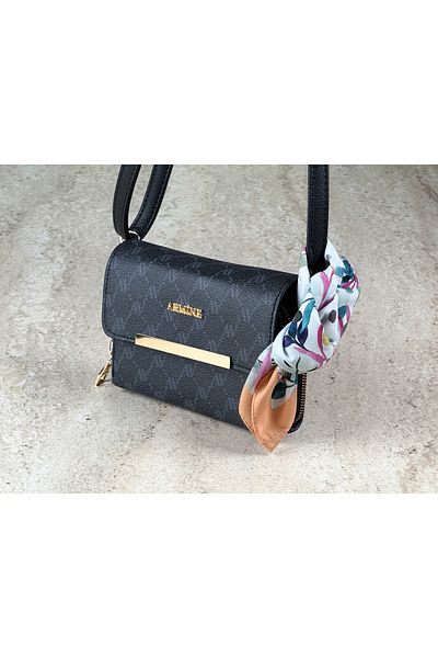 Armine Mini Size Hand and Shoulder Bag + Scarf Gift
