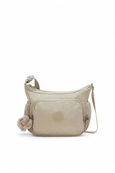 Kipling Beige Gabb S Sign Women's Shoulder Bag