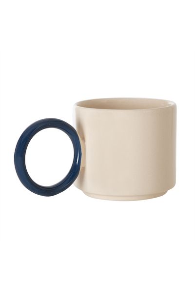 Mudo Concept Toledo Blue Handle Mug 184 Cc