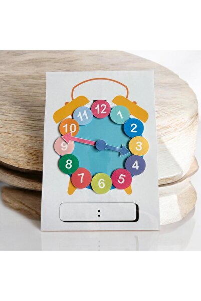 Le Majeur دعونا نتعلم الساعات - بطاقات نشاط الأطفال