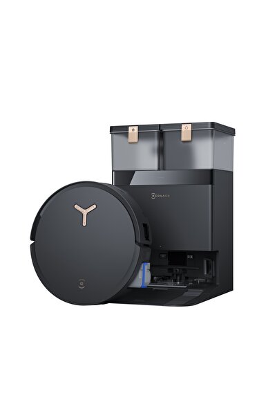 Ecovacs Deebot X8 Pro Omni Siyah Robot Süpürge ve Paspas 18000 Pa Emiş Gücü