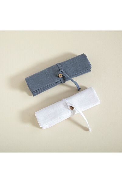 Chakra Collegare Pecete 2 Li 45x45 Cm Koyu Gri/beyaz