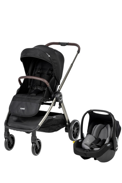 Kanz V-go2 Travel Sistem Bebek Arabası Siyah