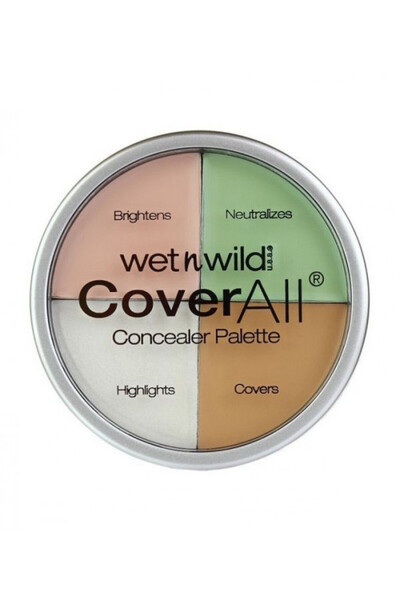 WET N WİLD لوحة خافي عيوب كفر اول من ويت ان وايلد متعدد الألوان 6.5جConcealer...