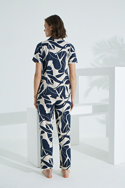 Etoile Bambu Kısa Kollu Yazlık Kadın Pijama Takımı 73377