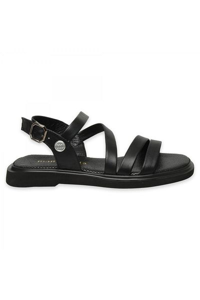 Mammamia D25Ys-5005Z Daily Black Women's Sandals