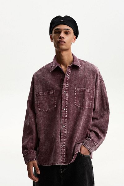 Bershka Oversized long sleeve shirt