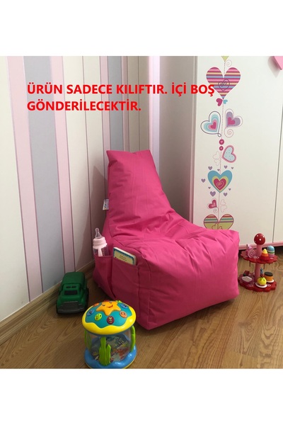 Pufumo AÇELYA ÇOCUK(1-8 YAŞ) ARMUT KOLTUK KILIFI ( ÜRÜN SADECE KILIFTIR. İÇİ ...