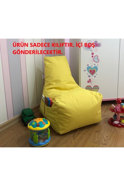 Pufumo AÇELYA ÇOCUK(1-8 YAŞ) ARMUT KOLTUK KILIFI ( ÜRÜN SADECE KILIFTIR. İÇİ ...