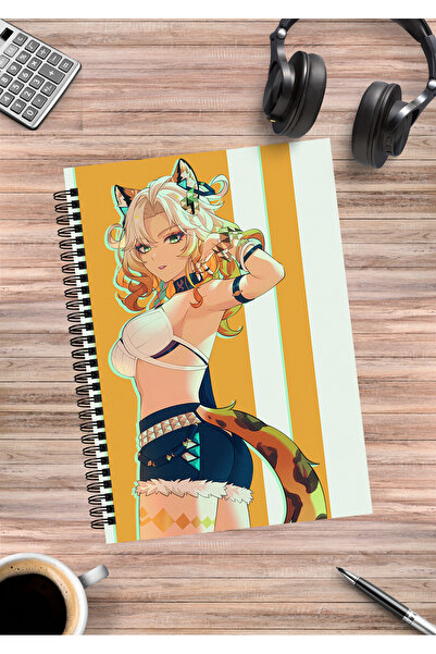 mertfigur Caiet cu spirală Genshin Xilonen Anime A5 (50 coli)