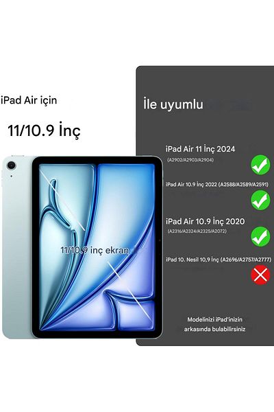 UnDePlus iPad Air 11inch Air 5/4 10.9 Compatible Case Pu Leather Smart Stand Case (NOT 10th GENERATION)