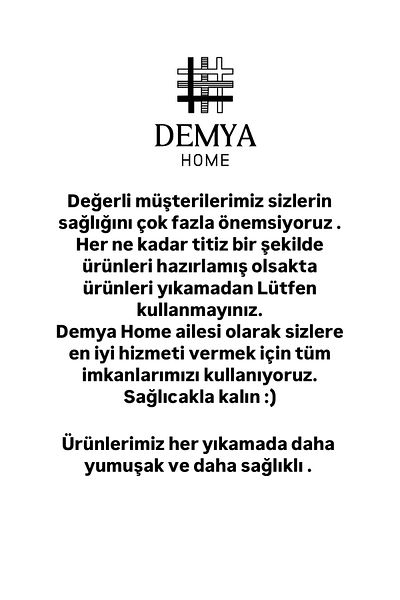 Demya Home Двоен памучен плосък чаршаф 260x240 см