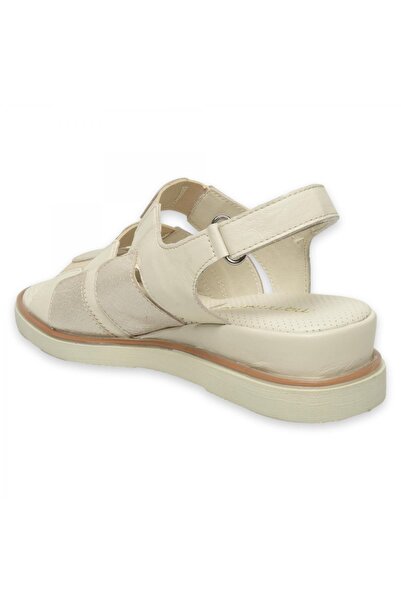 Mammamia D25Ys-5040Z Daily Cream Women's Sandals