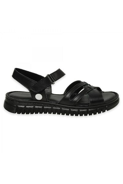 Mammamia D25Ys-2555Z Daily Black Women's Sandals