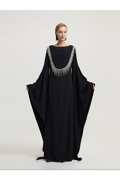 BAQA Long Sleeve Black Dress