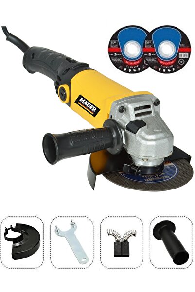 Mager HK-AG11504  Bakır Sargı 115 Mm Devir Ayarlı Spiral Avuç Içi Kesme Ve Ta...