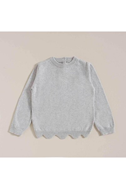 Chakra Gray Sweater - Love the Green