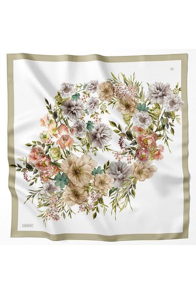 Armine Sura Silk Scarf - 8952D-35