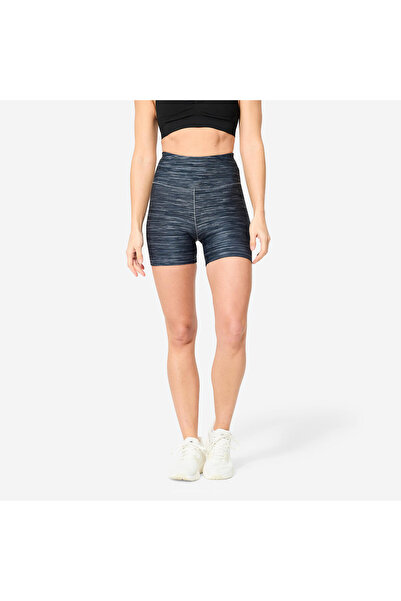 Decathlon Domyos Kadın Spor Şortu - Gri - 100