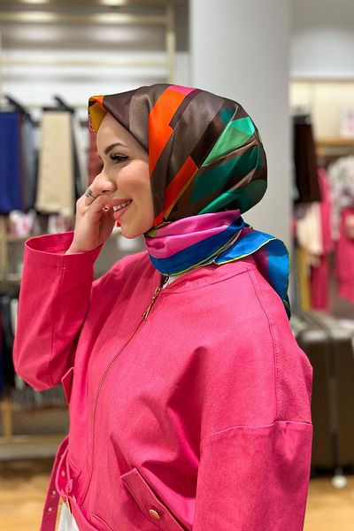 Armine Sura Silk Scarf - 8901D-33