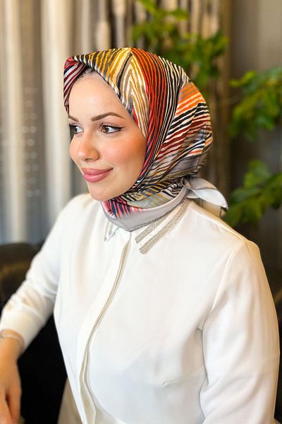 Armine Sura Silk Scarf - 8955D-34