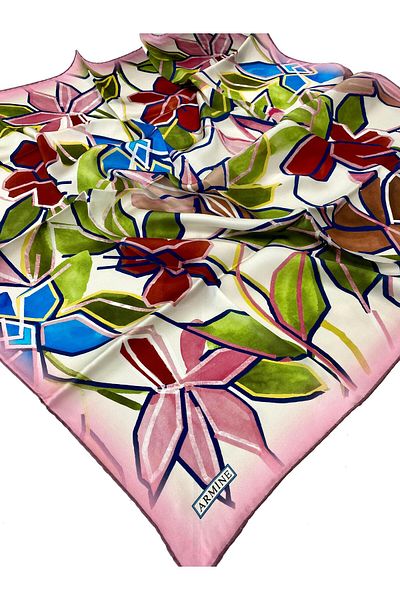 Armine Sura Silk Scarf - 8962D-33