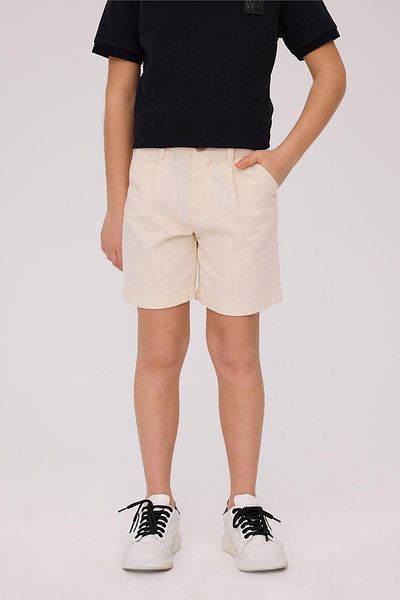 Nebbati Bg Store Boy Ecru σορτς