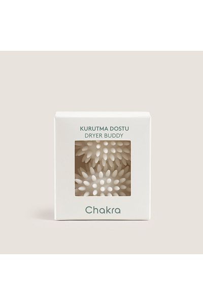 Chakra White 2-Piece Drying Ball Set