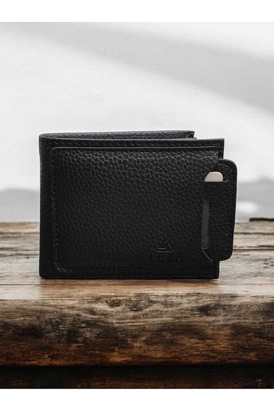 LEXA Kangaroo Model Special Boxed Black Men's Wallet