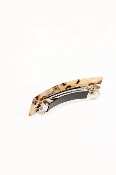 New Obsessions Kaplumbağa Sırtı Lüks Asetat Otomatik Toka 2'li Set