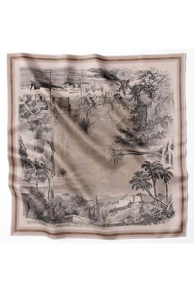 Armine Μεταξωτό Φουλάρι Tivil - 8965d-01