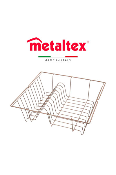 Metaltex مصفاة الأطباق النحاسية من Lipsia – مقاومة للصدأ وأنيقة مع طلاء Polytherm®