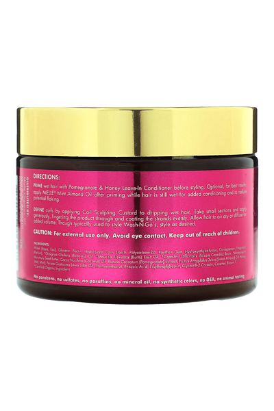 mielle organics Pomegranate & Honey Coil Sculpting Custard - 340g