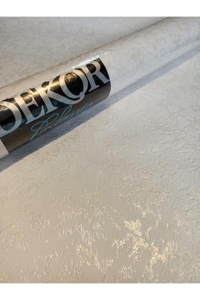 Dekor beyaz boyanabilir Duvar kağıdı 5m2 A-kalite