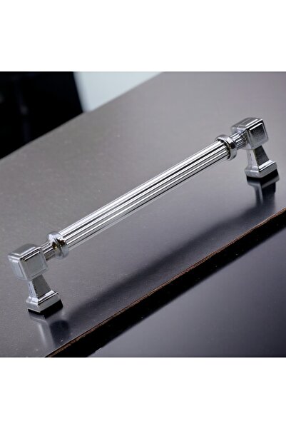 Badem10 Mâner Talas Metal Argintiu 160 Mm -16 Cm Mobilier Bucătărie Sertar Dulap Dulap Ușă Mânere Mâner