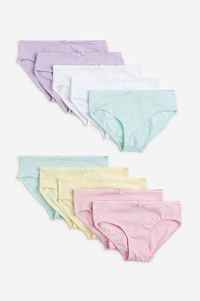H&M 10-pack cotton briefs