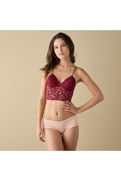 FAV Lace Detail Bralette with Adjustable Straps