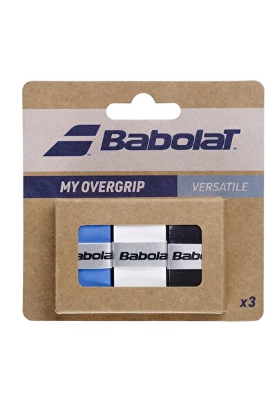 BABOLAT My Overgrip Mavi Beyaz Siyah Overgrip 3lü