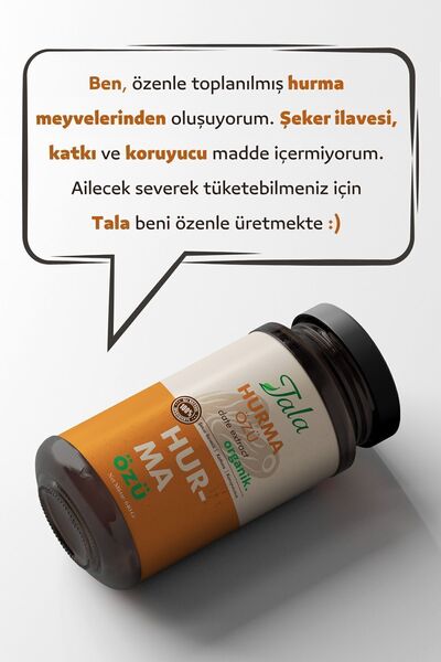 Tala Hurma Özü %100 Doğal 640 gr