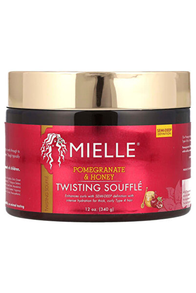 mielle organics ميلي أورجانيكس سولفيا ملتوية بالرمان والعسل 340 جرام