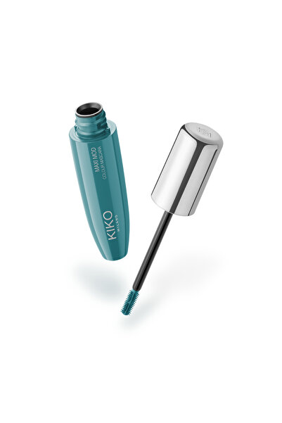 Kiko Renkli Maskara - Maxi Mod Colour Mascara - 04 Metallic Green