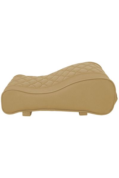 Generic High-Quality Car Armrest Cushion Pad, Center Console Handrail Pad, Beige, 1Pc