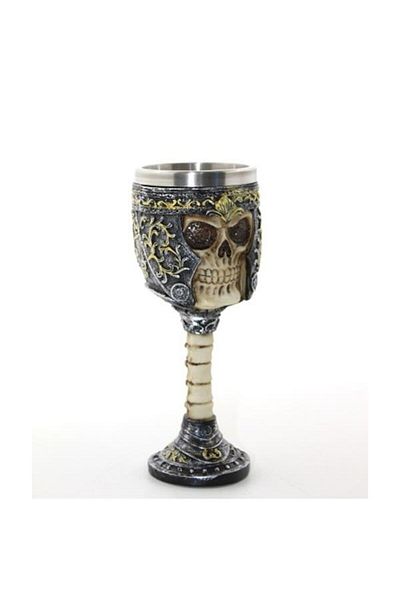 MCEM STORE Stainless Steel Knight Goblet Cup Model 1