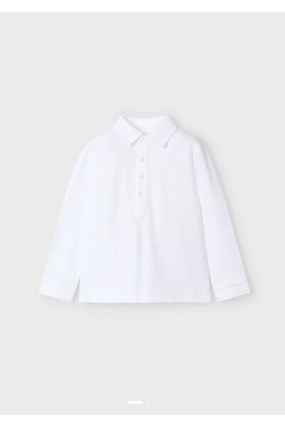 MAYORAL αγόρι μακρυμάνικο μπλουζάκι πόλο γιακά 4101