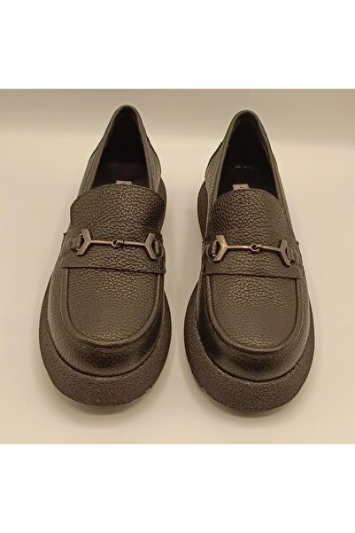 Ametist Osiris Black Leather Women's Casual Shoes