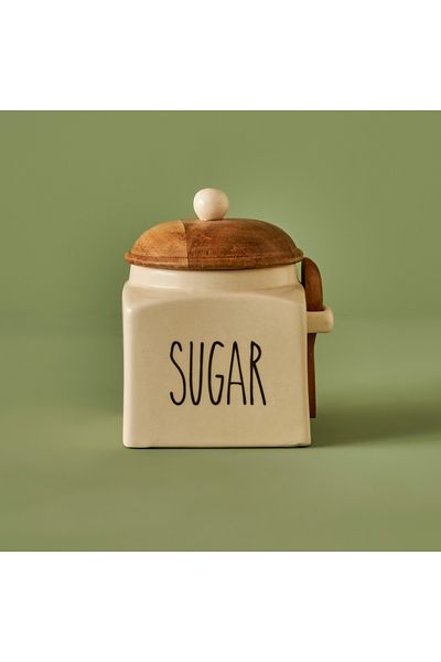Bella Maison Sucre Ceramic Jar Cream (800 ml)