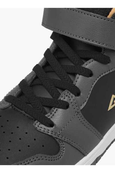 Oaklan by Shoexpress Oaklan by Shoexpress Panelled High-Top Sneakers with Hook and Loop Closure