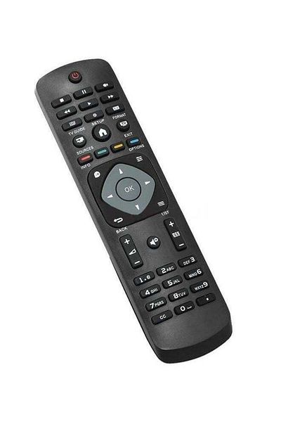 erorex Wireless Smart Remote Control For Smart Digital TV Black