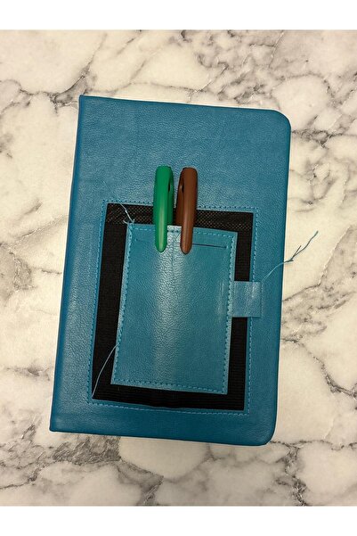 MR cepli suni deri 13x21 çizgili defter çizgili